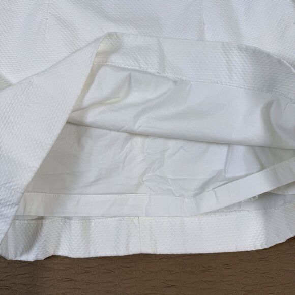 Lilly Pulitzer‎ CHARLIZE Eyelet White Shift Dress Lined Cotton Size 6 - Picture 13 of 15